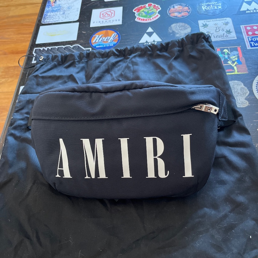 Amiri nylon bumbag